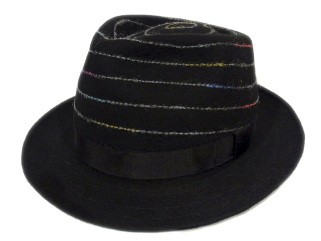 【EDHAT（エドハット）】　Rainbow Stitch Felt Hat（日本製）