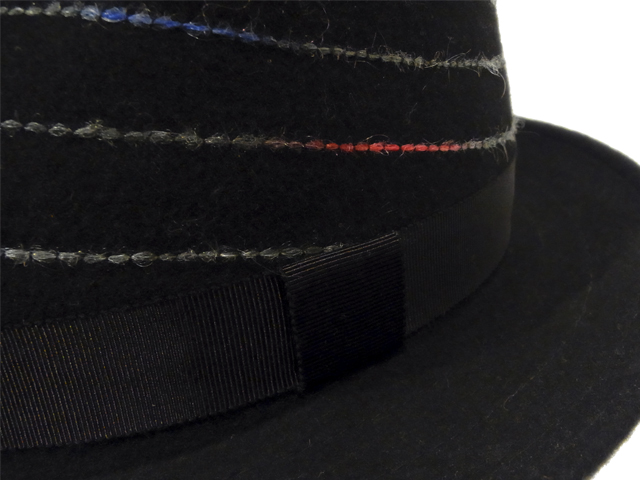 【EDHAT（エドハット）】　Rainbow Stitch Felt Hat（日本製）