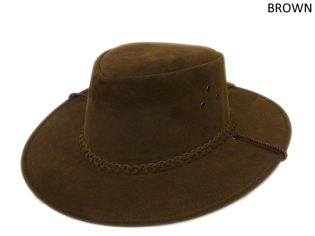 【Import（インポート）】　Waterproofing Akubra hat（オーストラリア製）　カラー：ブラウン
