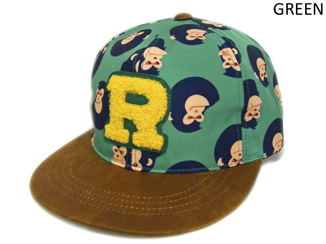 【KNOWLEDGE（ナレッジ）オリジナル】　Gorilla Baseball Cap（日本製）　カラー：グリーン