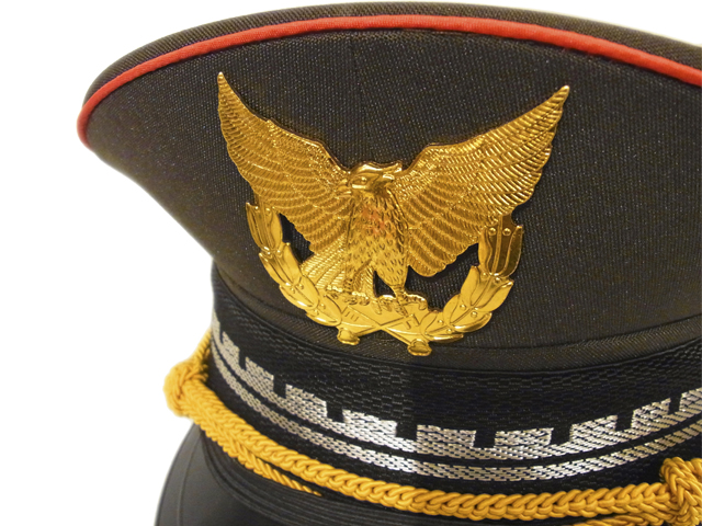 【国内仕入れ】　Bird Badge Peaked Cap　カラー：カーキ