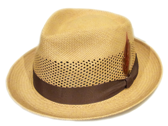【HABIG（ハビック）】　Teardrop Panama Hat（日本製）