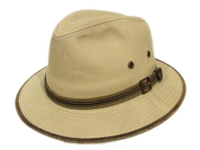 【STETSON（ステットソン）】　Fedora Safari Hat（スリランカ製）