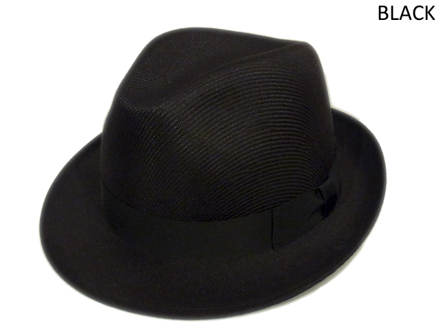 【Barbara Habig（バーバラハビック）】　Acryl Hat（スロバキア製）　カラー：ブラック