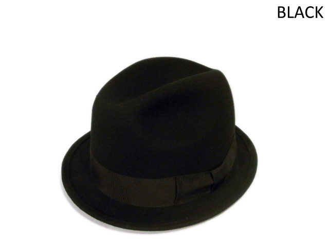 【EDHAT（エドハット）】　Felt Mods（日本製）　カラー：ブラック