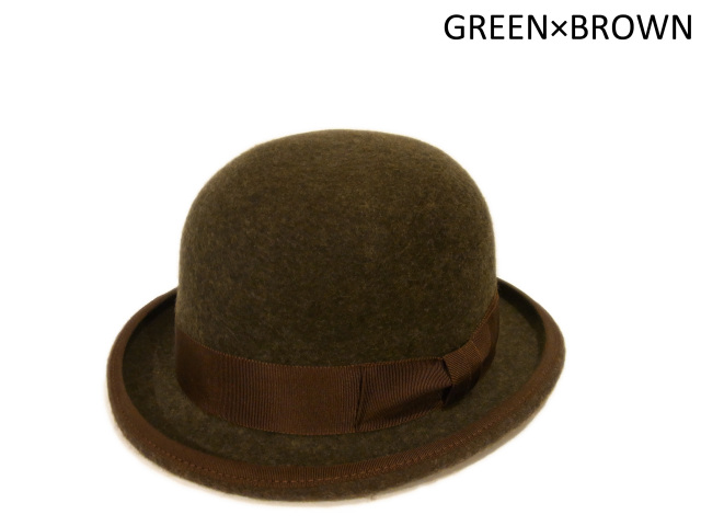【EDHAT（エドハット）】　Mix Wool Derby（日本製）　カラー：グリーン