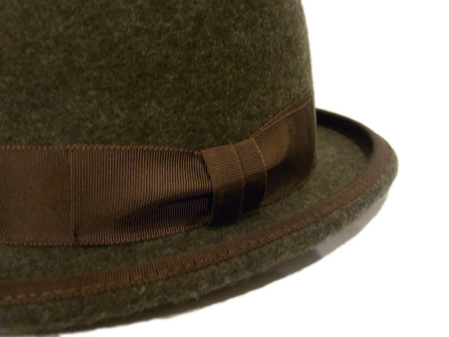 【EDHAT（エドハット）】　Mix Wool Derby（日本製）　カラー：グリーン