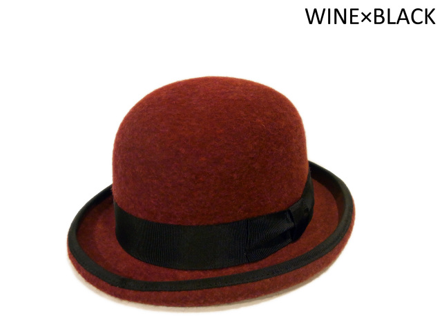 【EDHAT（エドハット）】　Mix Wool Derby（日本製）　カラー：ワイン