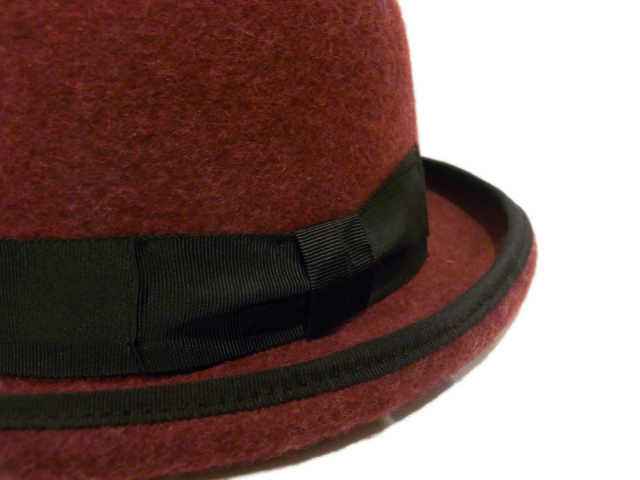【EDHAT（エドハット）】　Mix Wool Derby（日本製）　カラー：ワイン