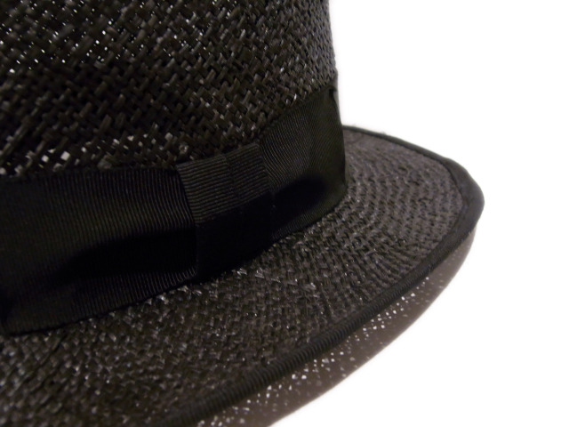 【EDHAT（エドハット）】　Bao Top Hat（日本製）　カラー：ブラック