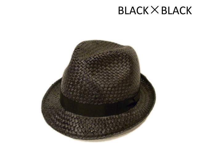 【EDHAT（エドハット）】　Pandan Hat（日本製）　カラー：ブラック