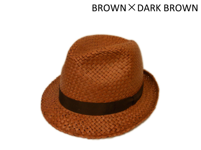 【EDHAT（エドハット）】　Pandan Hat（日本製）　カラー：ブラウン