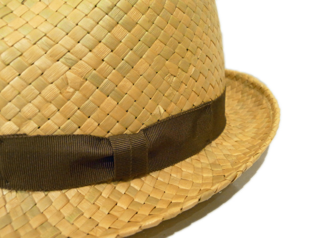 【EDS-1-4　EDHAT（エドハット）】　パンダンハイバックハット　カラー：イエロー