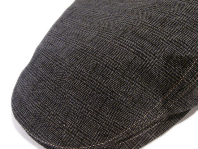 【EDHAT（エドハット）】　Dark Glencheck Hunting（日本製）
