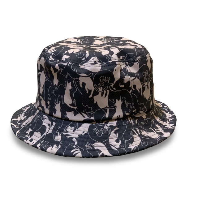 Cat Camo Bucket Hat/Made In Tokyo KNOWLEDGE 猫迷彩バケットハット