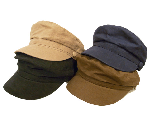 【KNOWLEDGE（ナレッジ）】　Paraffin Cloth Marine Cap（日本製）