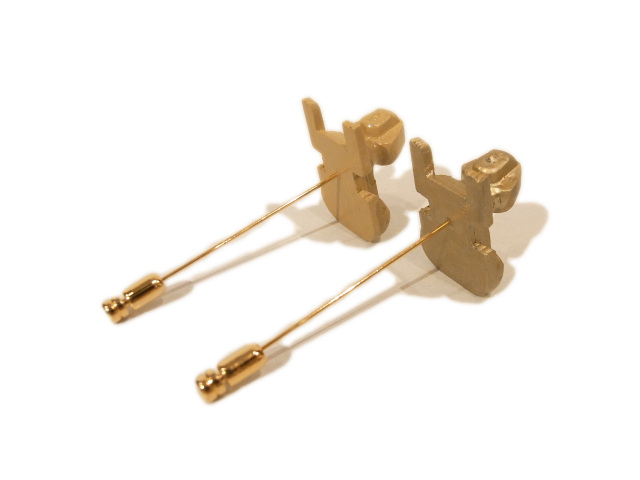 【KNOWLEDGE（ナレッジ）×BSC】　Sphynx Hat Pin（日本製）