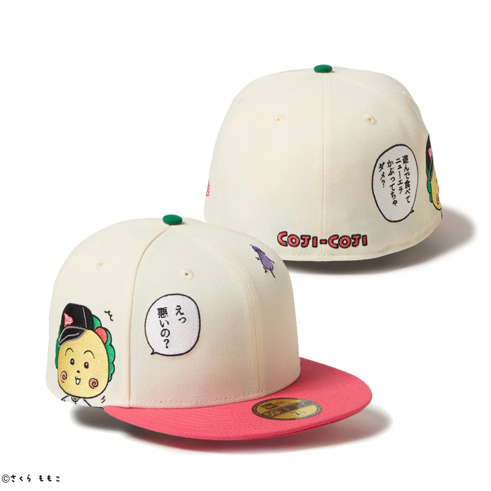 59FIFTY コジコジ COJI-COJI クローム ピンクバイザー | 帽子